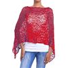 JOPHY & CO. Poncho Donna Rete Effetto a Maglia Coprispalle Crochet Estivo e Primaverile da Donna Leggero e Morbido (cod. 1511)