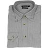 Uvaspina Camicia in flanella tinta unita, Grigio M