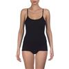 OSCALITO Canotta Intimo Spalla Stretta Costina Linea Lana Seta (3, Nero)