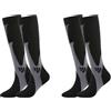 bergxperten Calze compressive Nursiv，Calze alte progressive, progettate appositamente per le donne, ideali per la corsa e il ciclismo, offrono comfort e prestazioni