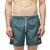 SUNDEK Light Poly, Costume a Pantaloncino a Vita Media da Uomo (IT, Testo, XXL, Regular, Regular, Thyme)