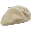 Melegari Berretto Basco Donna | 100% Lana | Roma Beret | Made in Italy