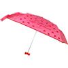 Camomilla Milano Mini Ombrello Pieghevole, Ombrellino con Fiocco, Colore Rosa