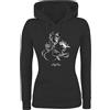 Vestin M-Italy Felpa con Cappuccio Donna - L Oscar Essential - Super vestibilità Top qualità