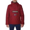 NAPAPIJRI - Giacca uomo Rainforest Pocket bordeaux - Taglia XS
