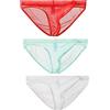 lclvld Slip da Uomo Intimo Trasparente Mesh See Through Slip Intimo Uomo Erotico Sexy Mutande Rigonfiamento Elefante