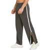 Deyeek Pantaloni da Allenamento da Uomo con Cerniera su Tutta la Lunghezza, Pantaloni da Jogging, Pantaloni a Strappo, Pantaloni per Il Tempo Libero, Abbigliamento Sportivo Ampio e Casual con Tasca