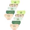 LOREZA ® 10 Slip in Cotone per Ragazze Intimo con Vari Motivi 2-15 Anni
