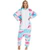 LIAOPUFUS Pigiama Donna Abbigliamento Animale Neutro Tuta Cosplay, Pigiama di Lana O Abbigliamento Caldo Invernale