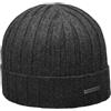 Melegari Berretto di Maglia Beanie Belluno | 100% Cashmere Riciclato | Recycled And Sustainable Cashmere | Ecologico ed Economico | Leggero 50 Grammi | Made in Italy (IT, Numero, 54, 63, Antracite)