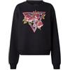 GUESS Felpa Donna Roses Triangle Sweater Black E25GU07 W4YQ26K9Z21 JBLK M