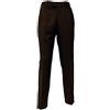 Mac Lain Pantalone Classico Lana Due pinces Flanella Made In Italy Tasca America M2204 taglia 48 colore moro