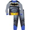 DC Comics Pigiama Batman, Pigiama Bambino Supereroi, Pjs Bambini Flash, Set Bambino Manica Lunga