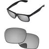 PapaViva Lenti di ricambio compatibili con occhiali da sole Ray-Ban Justin RB4165 da 51 mm, Argento cromato., RB4165 51mm