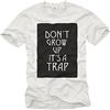 MAKAYA Maglietta Cool Uomo - T-Shirt con Frasi Simpatiche Divertente Bianco XXXXXL