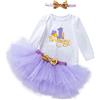 UUAISSO Neonate Il Mio 1° Compleanno Abiti Manica Corta Torta Smash Gonna Paillettes Tutu Abito da Principessa Set di Abbigliamento