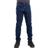 Toocool Jeans Uomo Pantaloni Imbottiti Pile Felpati Foderati Regular Fit H001 [52,3162 Blu]