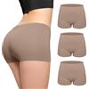 Love My Fashions ® Confezione da 3 boxer da donna in microfibra a vita alta, senza cuciture, elasticizzati, copertura completa, biancheria intima da donna
