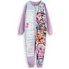 Monster High Tutina per Bambine | Pigiama Intero per Bambini in Viola | Tutina da Notte in Pile con Cerniera | Draculaura Frankie Stein Clawdeen Wolf | Merchandising Regalo della Serie