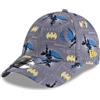 New Era Batman Berretto per Ragazzi e Ragazze Bambino Fumetti Regolabile Visiera Curva Grigio