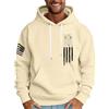Generico Felpe Uomo con Cappuccio Giacca Invernale Uomo Cotone Imbottite Running Felpe Vestiti Hoodie Sportive Felpata Taglie Forti Sweatshirt Tennis Sportivo Oversize Leggera Militare 2#Kaki 3XL