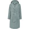 HOME ZEN HOUSEHOLD LINEN Accappatoio in Cotone a Nido d'Ape con Cappuccio, Leggero e Super Assorbente, Disponibile in 8 Colori, Taglie S-XXXL (IT, Testo, S, Regular, Regular, LIGHT BLUE)