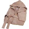 Bassetti Accappatoio 100% Spugna di Puro Cotone Tinta Unita Lungo con Cappuccio e Tasche Altamente Assorbente Adulto Unisex vari colori e taglie da S a 5XL