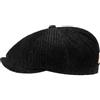 Stetson Hatteras Coppola a Coste Visiera Stile Baseball Prodotto in UE Uomo Autunno Inverno