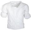 MS-Trachten Camicetta tradizionale Dirndl per bambini, colore bianco, bianco, 164