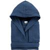 Corredocasa Morbidissimo e Soffice Accappatoio Adulto Spugna 400 gr/mq - dalla S alla XXXL - Vari Colori- Ottima Qualità (XXL, Blu Navy)