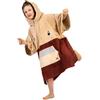 WAVE HAWAII Dunas Poncho da surf per corpi di 120 - 150 cm, poncho 100% cotone ecologico spogliatoio per nuoto, spiaggia, surf, surf, poncho, poncho da bagno per bambini, donne e uomini, multicolore,
