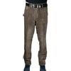 N+1 Pantalone Uomo Velluto Jeans Termico Imbottito Pile Invernale Vita Alta Foderato Elasticizzato 46 48 50 52 54 56 58 60 (IT, Numero, 58, Regular, Regular, Tasca America Cammello)
