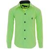 GILLSONZ A7vDa 86Bis158 - Camicia per bambini a maniche lunghe facile da stirare 10 colori Colore: rosa. cm