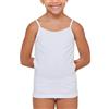 SalGiu Canottiera Bambina Ragazza (6 Pezzi) Spalla Stretta 100% Cotone Estiva Antisudore (Maxi)
