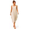 Van Der Rich ® - Abito a Canotta, Stile Abito Bats Down - Donna (Beige, TU)