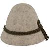 Hut Breiter Breiter Cappello Bavarese da Uomo Cappello Tradizionale Montagna Caccia Cappello Alpino Tirolese con Cordoncino