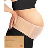 KeaBabies Cintura addominale Gravidanza - Cintura di gravidanza morbida e traspirante - Cintura addominale di sostegno - Cintura di sostegno
