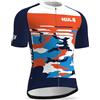 HULG Maglie da Ciclismo da Uomo,Maglia Ciclismo con Manica Corta Maglietta MTB Traspirante Asciugatura Veloce Riflettente per Multi-Sport Mountain Bike Ciclismo Palestra (Color-10,XL)