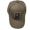 Aeronautica Militare Cappellino HA1228 Frecce Tricolori Uomo, Cuffia, con Visiera, Baseball, Misto Lana (IT, Testo, Taglia Unica, Dark Olive)