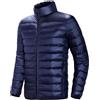 Generic Piumino leggero da uomo, antivento, caldo, invernale, idrorepellente, isolante, blu navy, taglia 6XL