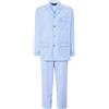 El Búho Nocturno Pigiama Uomo Lungo Cotone 100% - Popeline Set Classico Due Pezzi Giacca Maniche Lunghe Bottoni - Abbigliamento Notte Ospedale Leggero Autunno Estate Taglie Forti