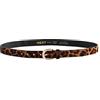 NEXT Donne Cintura regular in pelle Leopard Print S