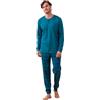 Noidinotte; more than pyjamas Noidinotte - Pigiama Uomo Invernale in Caldo Cotone Articolo Young. - S Verde