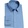 Rfmfkkg Camicie da uomo in fibra di bambù liscia senza tasca Business manica lunga Standard Fit Non-Iron Dress Shirt