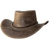 Black Jungle Kimbolton Cappello in Pelle, Cappello Australiano, Stile Cowboy