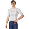 CASTELLI Maglia da Scalatore A/C da Uomo, Maniche Corte, Zip Completa, Maglia da Ciclismo su Strada e Gravel con Protezione UV
