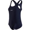 sesto senso Costume da Bagno Ragazza Colore Singolo Sportivo Costume Intero Opaco Bimba 158 BW691 Blu Scuro