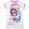 DreamWorks Animation SKG DreamWorks Gabby Dollhouse Camicia da Notte |Camicia Notte per L'Estate | Gabby Dollhouse Pigiama Ragazza | Blu 8-9 Anni