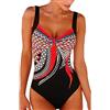 HEONSATI Costume Contenitivo Intero Costume Interi Mare Push Up Costumi da Bagno Contenitivo Pancia Beachwear Modellante Bikini Imbottito Curvy Taglie Forti Swimsuit Elegante Spiaggia Sportivo