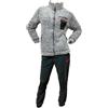 LOTTO Tuta Donna in Pile con Zip Intera - Tuta in Pile Sherpa Effetto Agnellato - Tuta Donna Invernale Termica - Tuta Donna Completa